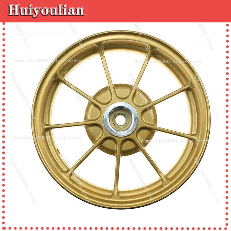 Applicable To Honda DIO Wheel Hub AF18 AF24 AF27 AF28 AF52 AF54 AF56 ZX34 9 Spoke Drum Brake Rim RPM Wheel Assembly -LBW095