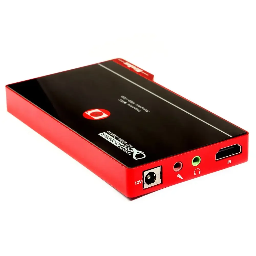 HD AV Recorder Recording Box Video Capture Card for YouTube Netflix