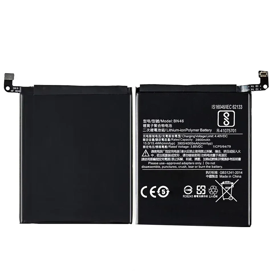 4000mAh BN46 Battery For Xiaomi Redmi Note8 Note 8T 8 Redmi 7 Redmi7 Note 6 Note6 Bateria + Free tool