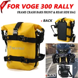 Für Loncin VOGE 300 RALLY 300 GY 300 RALLY 2022 2023 2024 Motorrad Rahmen Crash Bars Wasserdichte Tasche Reparatur Werkzeug Platzierung Tasche