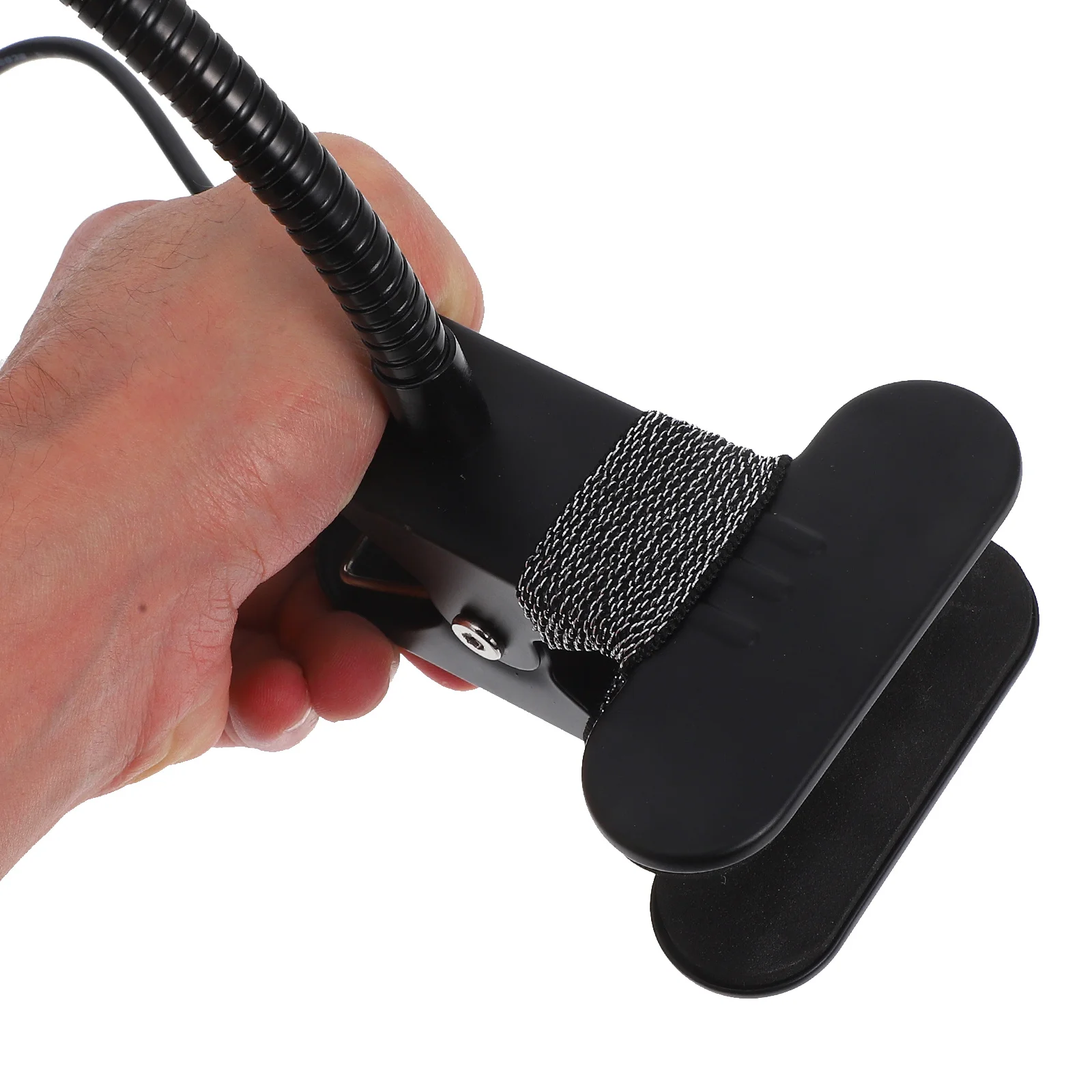 Lámpara de escritorio con Clip LED, luz de lectura con cuello de cisne ajustable Flexible para el cuidado de los ojos, 3 modos de temperatura de Color, luz de mesa con Clip para ordenador portátil, 3W