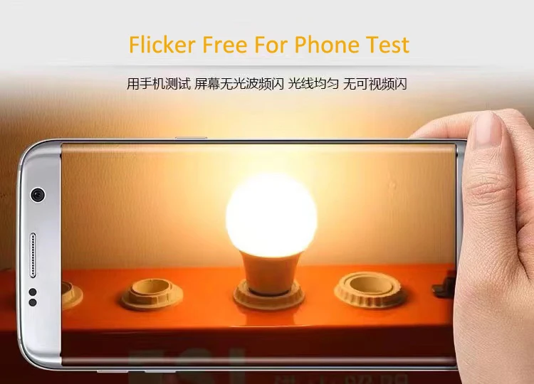 1 Stück SunlikeKorea E27 LED-Glühbirne 5W 110-240V 420lm 3000K 4000K 5000K Flimmerfrei Augenschonend für Schlaf und Lernen – Detail 11