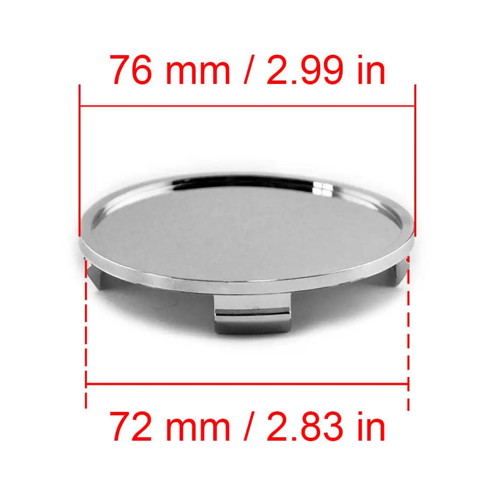 Rhino Tuning 4pcs 76mm 72mm For Vitara Wheels Emblem Accessories Chrome Wheel Cover Hubs Cap Car Center Rim Hubcaps Decorations