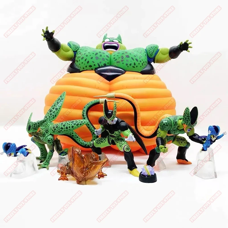 Dragon Ball Animation Game Peripheral Toys HG Cell 1/144 Assembly Toy Anime Figures Action Movable Model Collection