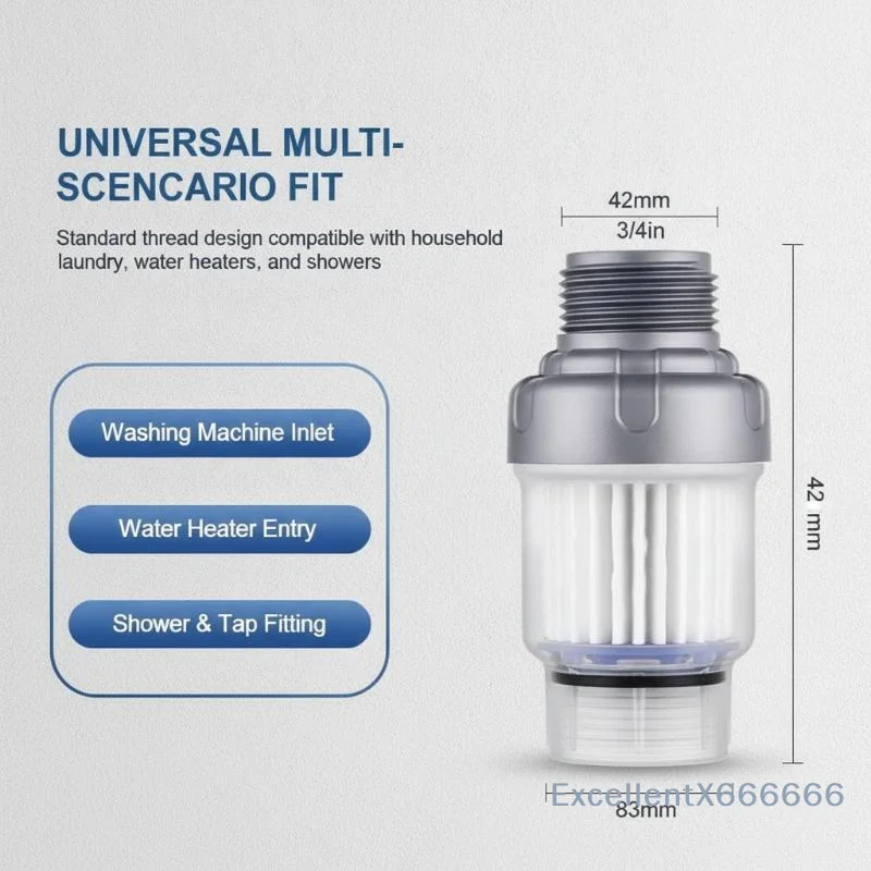Rotatable Kitchen Sink Faucet Filter Water Purifier Removes Sand Sediment Dirty Water Household Washing Machines Heaters