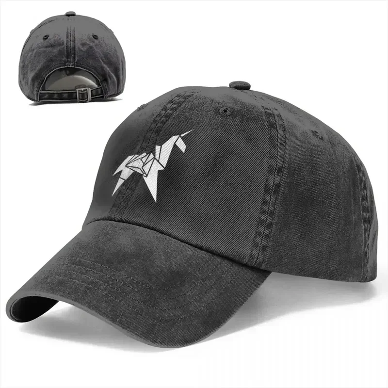 Blade Runner-Origami Unicorn Retro Movie Baseball Caps Worn Cap Retro Style Outdoor Hats