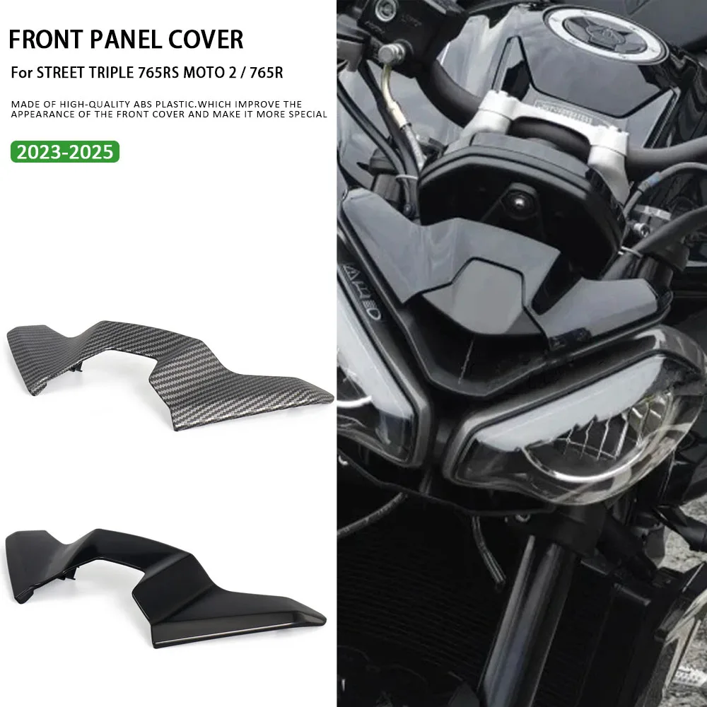 

For Street Triple 765RS MOTO 765R Motorcycle Mini Front Windscreen Fairings Panel Cover Mini Screen 765 RS R 2023 2024 2025
