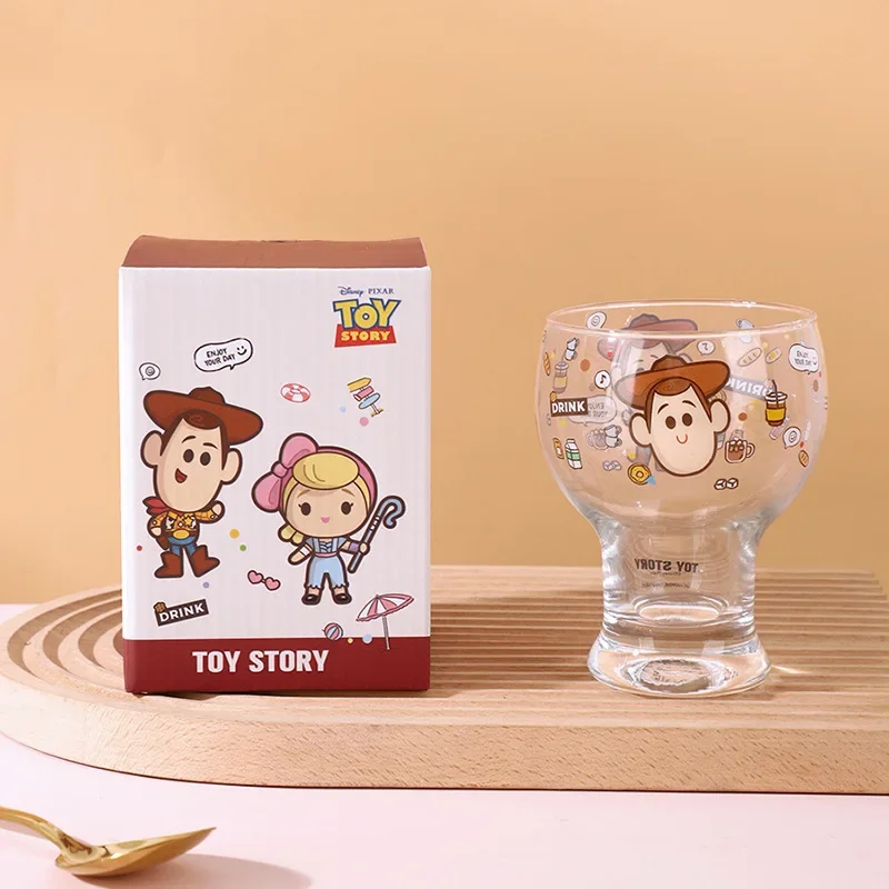 Disney Toy Story Cold Drink Cup Cartoon High-value Water Cup Exquisite Small Gift Cute Beer Cup