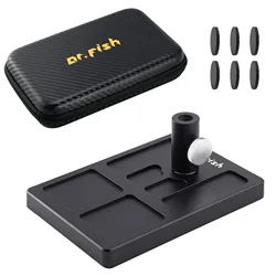 Fly Tying Pedestal Base for Clamp Fly Tying Vise Fly Tying Tools Material Organizer Holder Universal Travel Portable