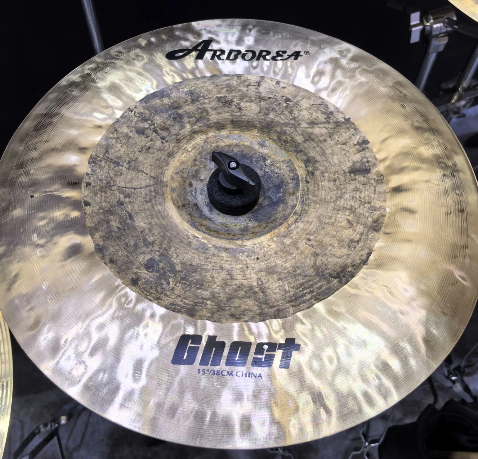 Arborea Ghost Series, 15 inch China +8 inch Splash, Two Pieces for Sale, Handmade Cymbal