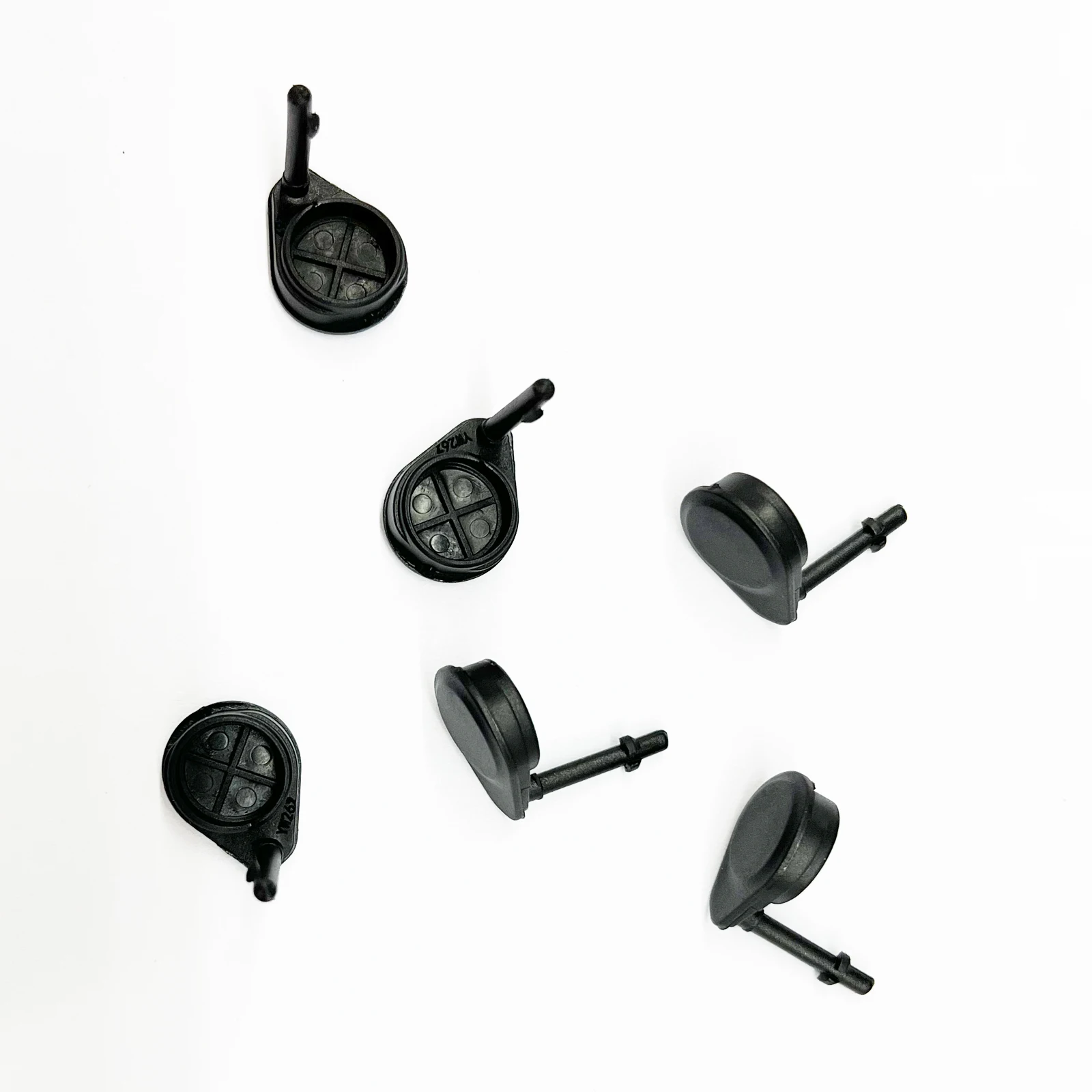 캐논 6D2 6DII 6DMark II 전면 쉘 셔터 케이블 인터페이스 스킨 커버, 마이크 고무 케이블 플러그, 1 개