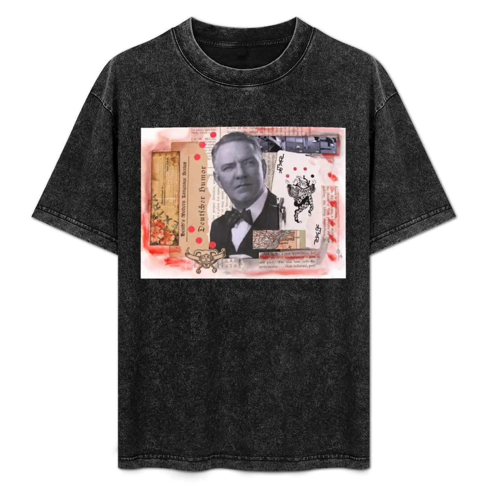 

W. C. Fields Collage T-Shirt Large Size Soft Cotton T-Shirt