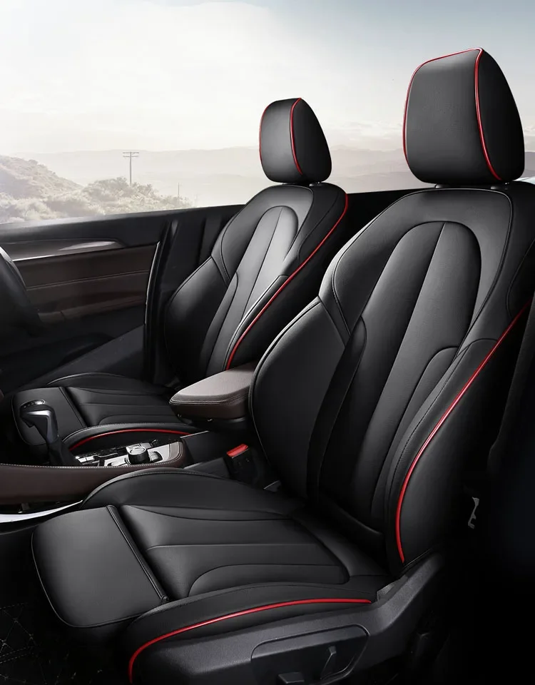 Custom car Seat Covers leather 5 seat for Mercedes-Benz ML350 ML320 ML400 ML500 ML300 ML63 Seat Covers Accessories 2006-2016