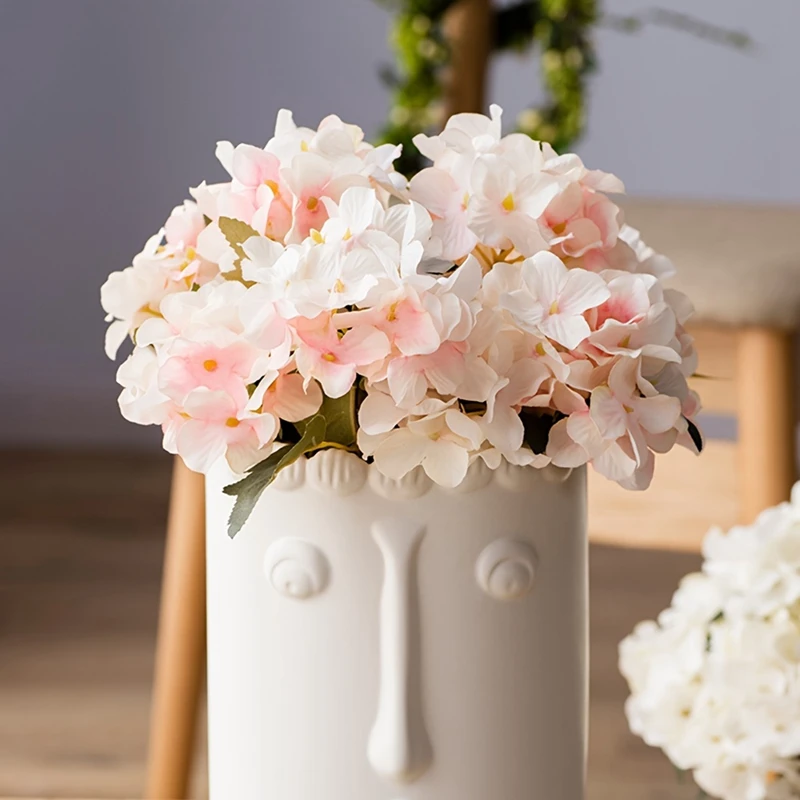 1/3pcs Artificial Flower Hydrangea High Quality Home Outdoor Garden Vase Festival Decoration Wedding Bridal Bouquet Diy Gift Box