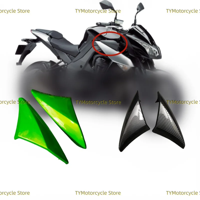 

Крышка воздухозаборника из АБС-пластика для мотоцикла, кожух, обтекатель, боковая панель, подходит для KAWASAKI Z1000 Z 1000 2010 2011 2012 2013