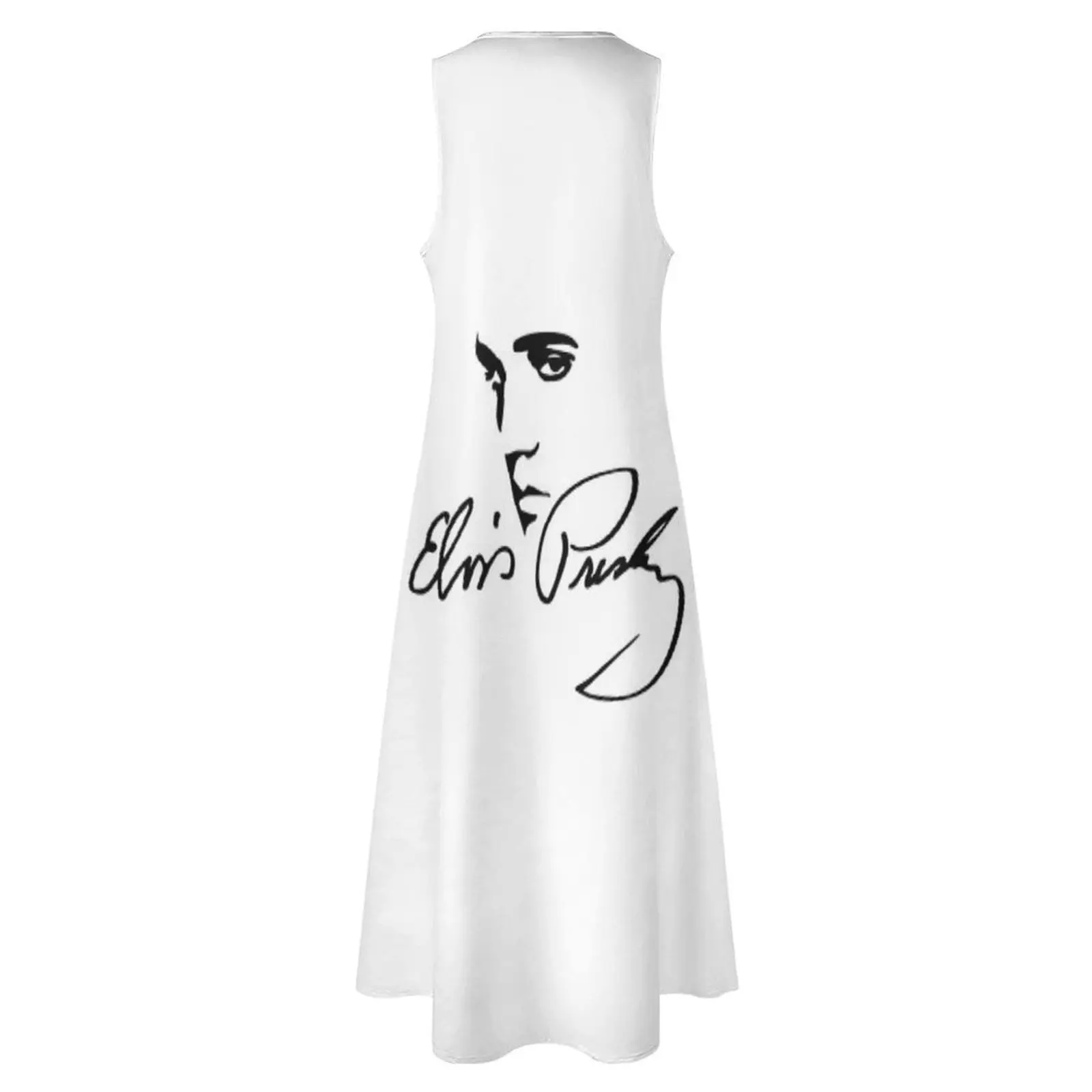 Vestido largo con cara de niño, vestido sexy para mujer, vestido de verano para mujer, noche de mujer 2025 de lujo