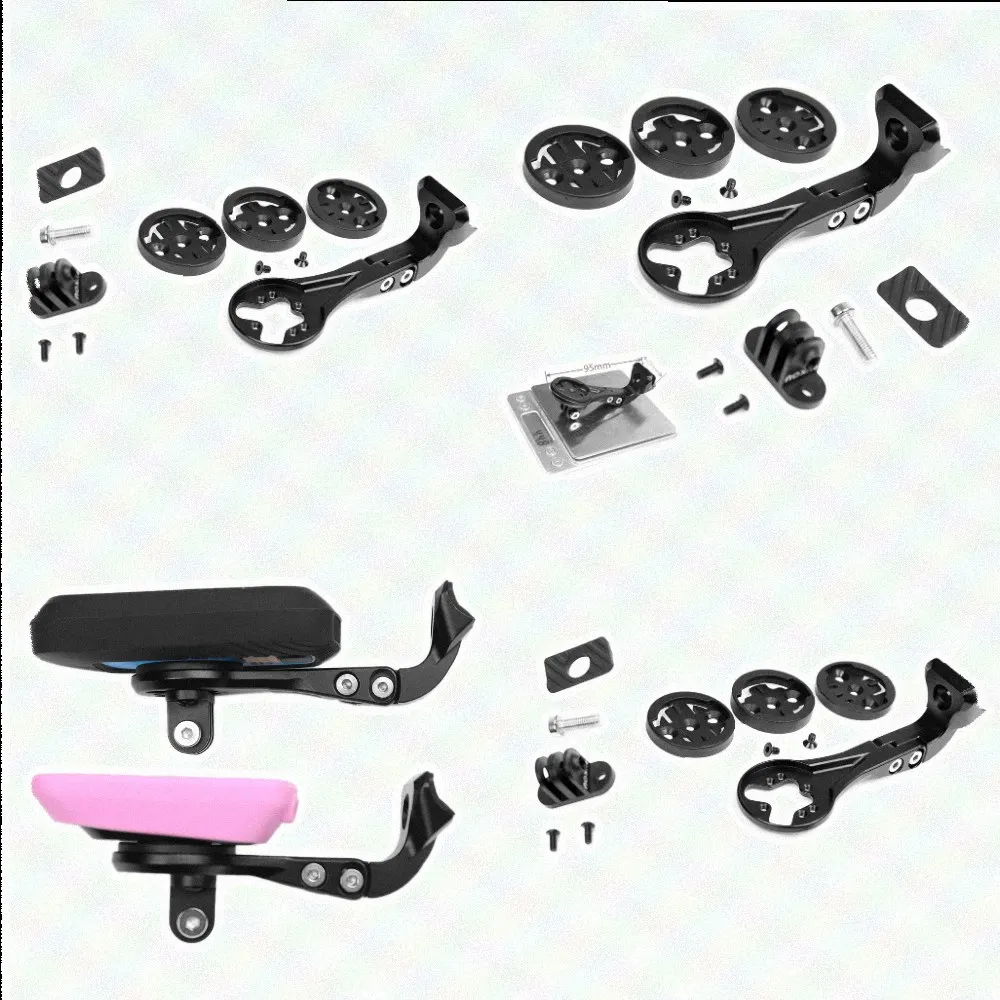 For Garmin Bike Bike Computer Holder Black New ABS About 55g About 95/105mm Accessories Practical Nice For Garmin