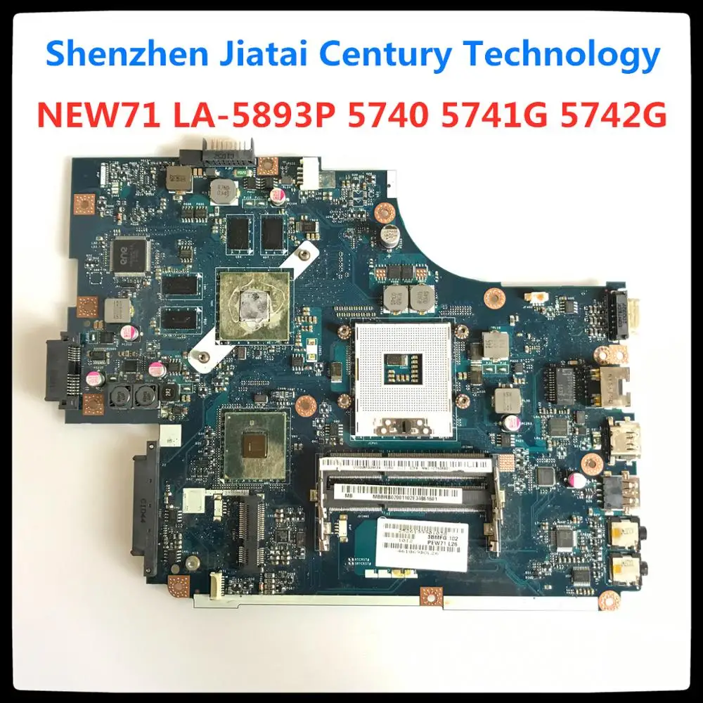 

NEW71 LA-5893P motherboard for Acer 5740 5741 5742 5741G 5742G motherboard LA-5891P LA-5894P LA-5893P Test work 100% original