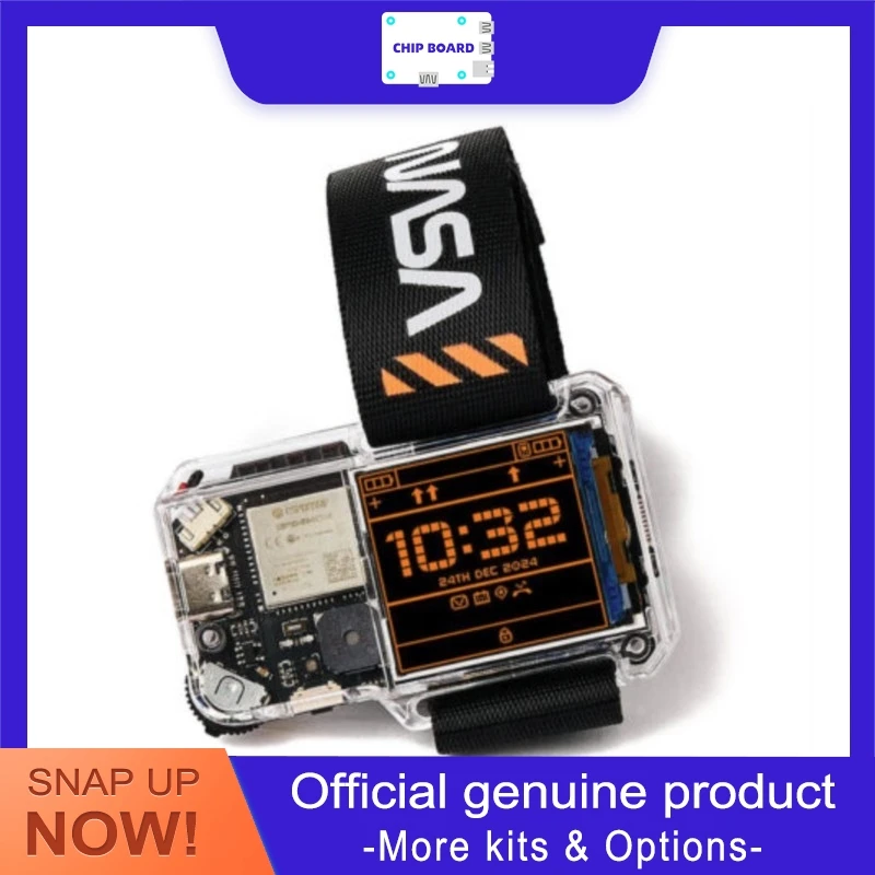 

Комплект для разработки умных часов NASA Artemis Watch 2.0 ESP32-S3, вдохновленный NASA, для образования и IoT