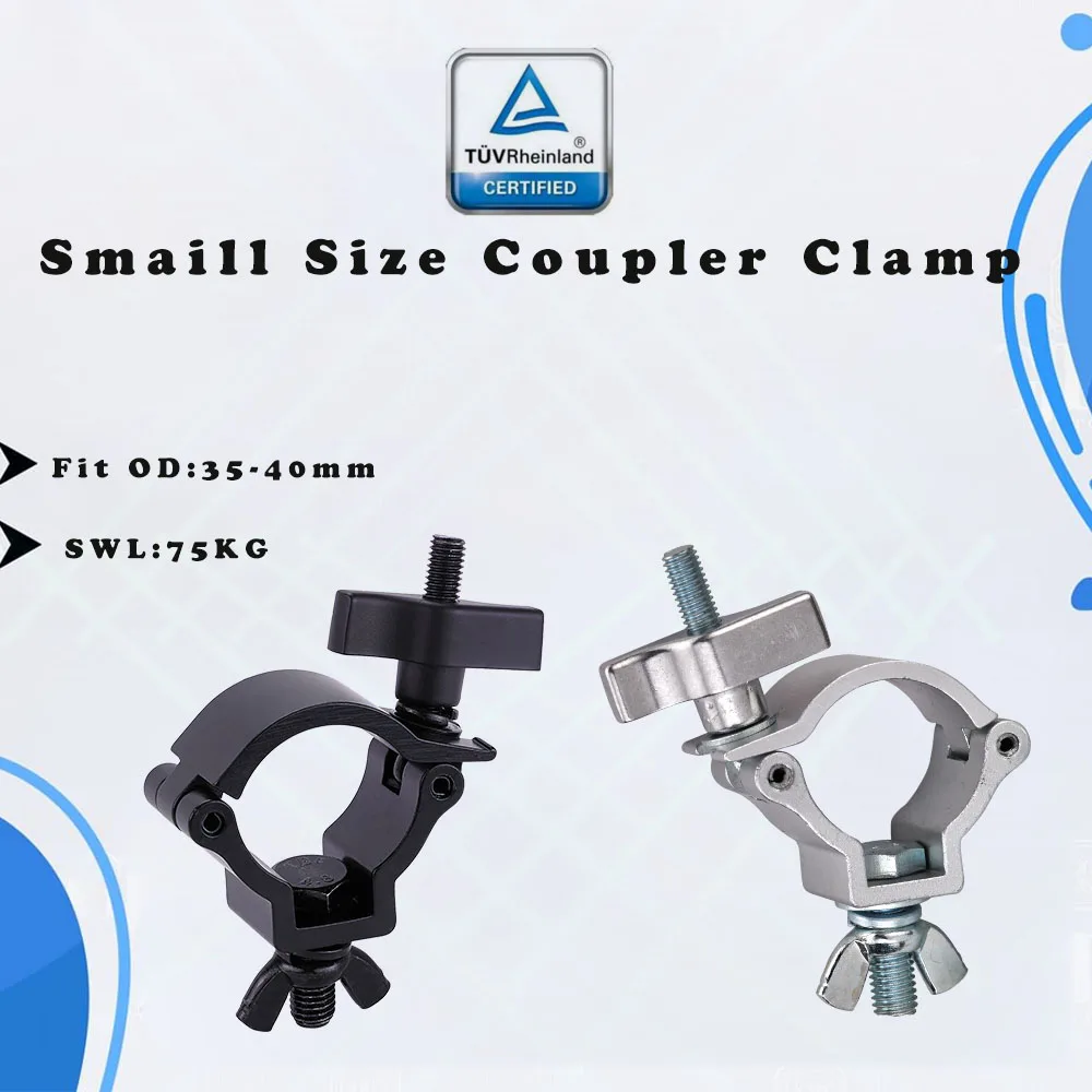 Global  O  Clamp Professional Aluminum Stage Lighting DJ LED  Coupler Hook Truss Clamp fit OD 40mm