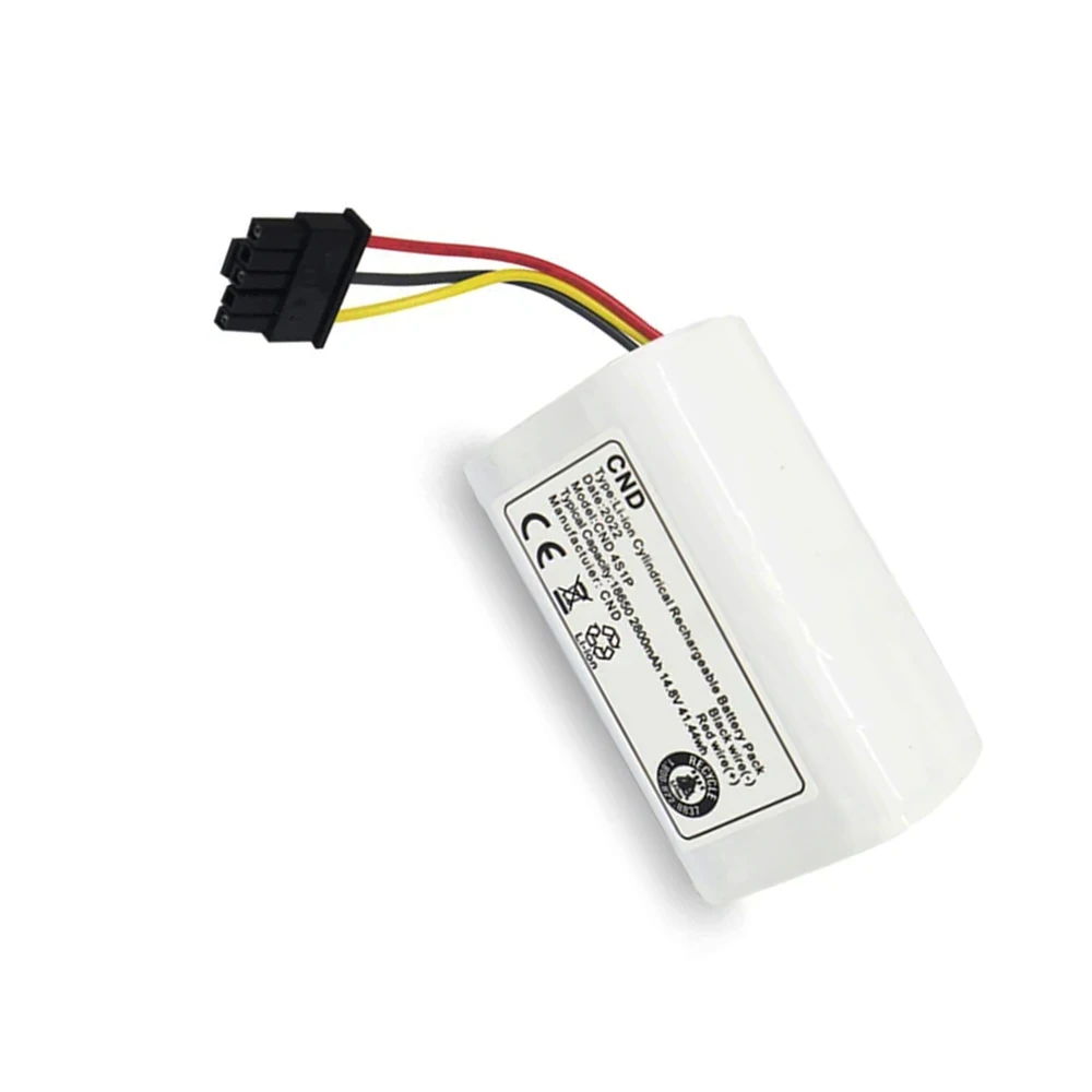 High Capacity 3500mAh Battery for Xiaomi Robot Vacuum S20 14.4V Original Size Easy Install Sweeper Replacement.
