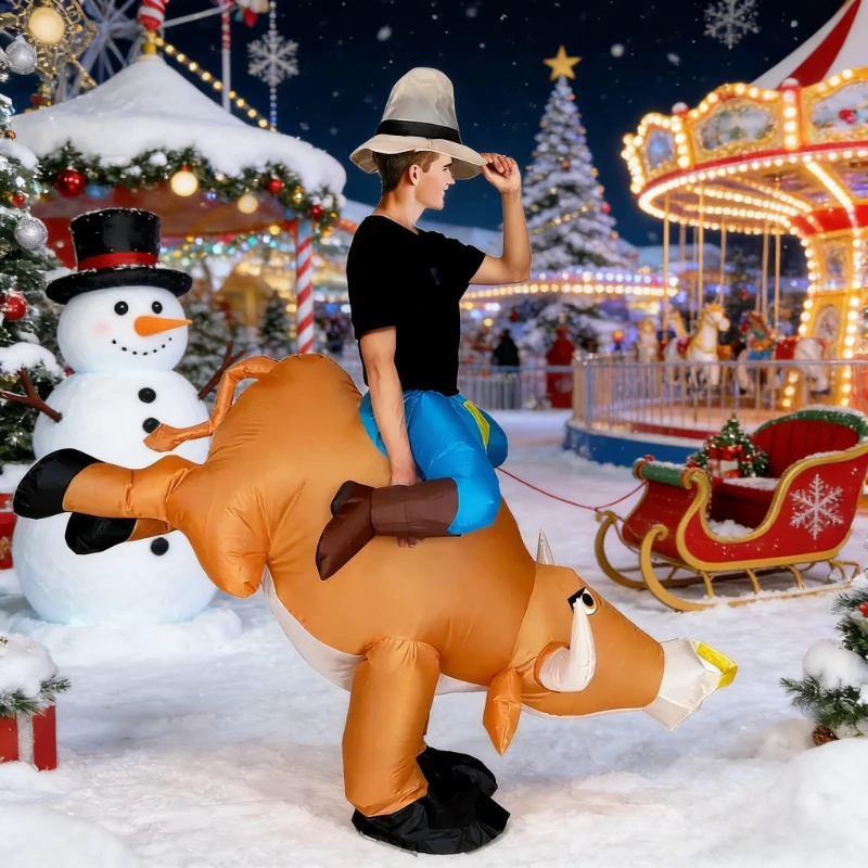 

Adult inflatable costume matador inflatable suit cowboy dress up Carnival, Christmas, Halloween cosplay dress up-adult size