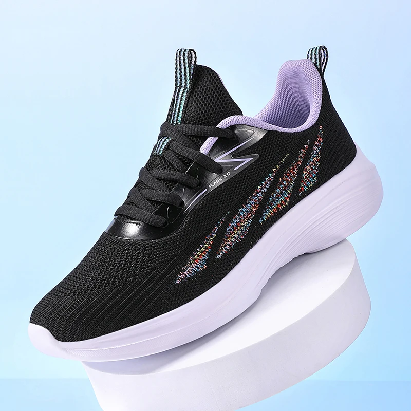 

Womens Running Shoes 2025 Summer Mesh Ventilate Soft Cushioning Daily Walking Fitness Jogging Slip Resistant Casual Sports Shoes