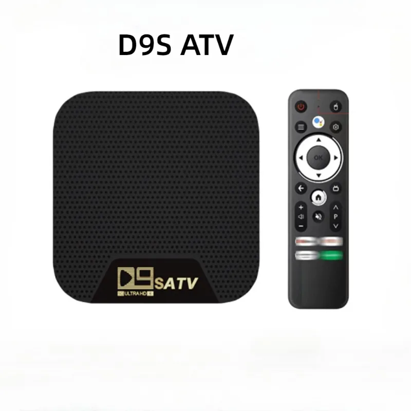 

D9S AVT 2.4G/5G Wireless Smart TV Box ARM Cortex-A53 Quad Core CPU Mali-450 750MHz GPU Home Smart Digital Media Audio Player