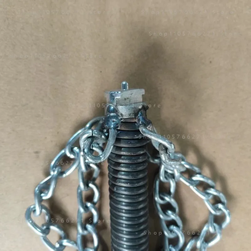 Dredging Spring Chain Cutter Head 16mm 22mm 30mm Joint – Powerful Cleaning Tool for Oil Pipe Drain