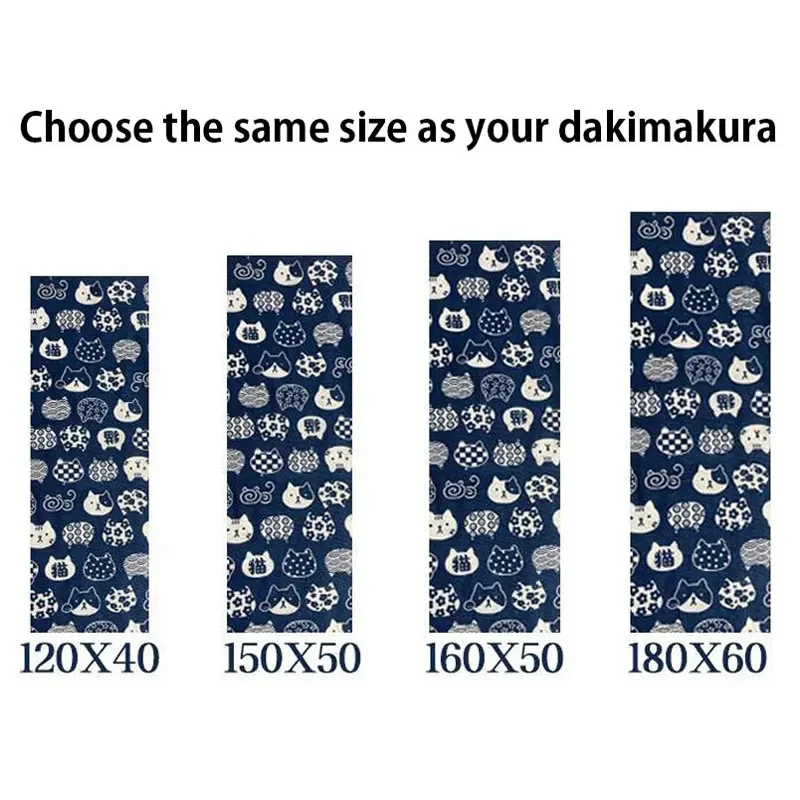 50X150 Anime Body Pillow Cover Dust Cover Protection Cover Bag Waifu Dakimakura Pillowcase