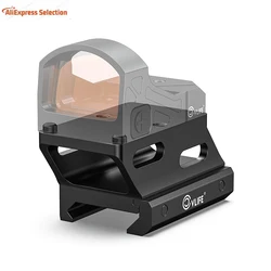 Red Dot Riser Mount For RMR RMS RMSC Footprint Cut Reflex Sight Optic Riser Plate For Picatinny Rail 21MM 23MM 25MM