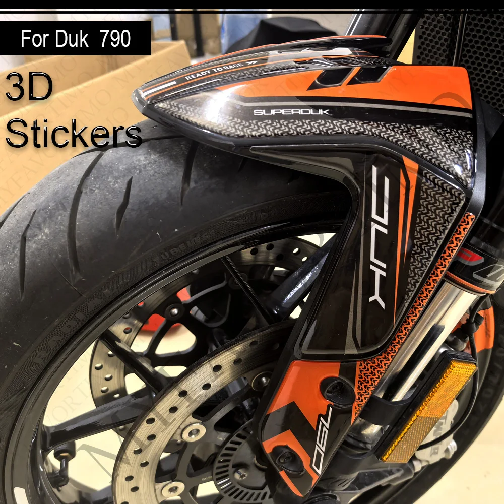 

TankPad Fit For 790 Duk Motorcycle Fairing Fender Protector Tank Pad Side Grips Gas Fuel Oil Kit Knee Stickers Decals