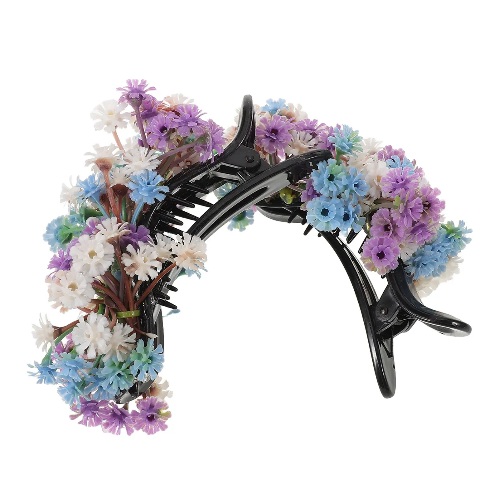 

2 шт. заколки для волос с цветами гипсофилы, элегантные заколки-уточки для женщин, для свадьбы, вечеринки, выпускного, цветочные аксессуары для волос