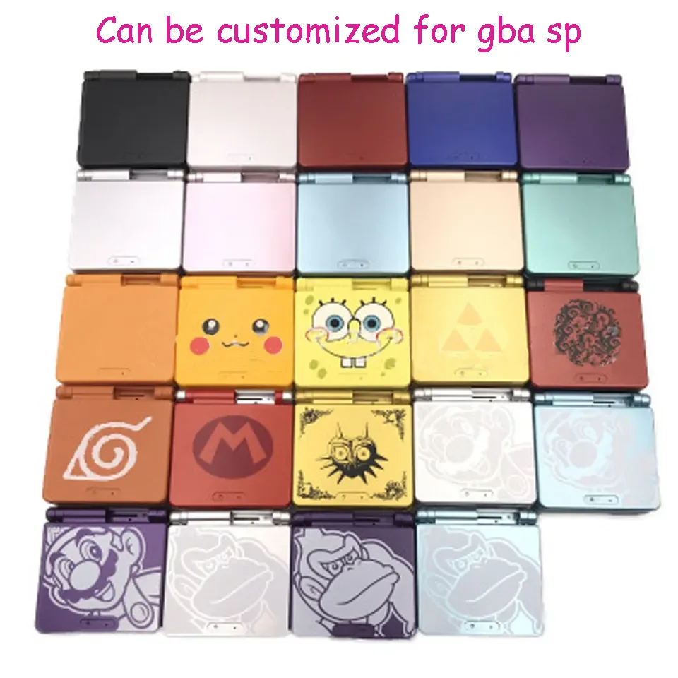 คอนโซลเกมมือถือแบบมีไฟด้านหลังสำหรับ nintend gameboy GBA SP เมนบอร์ดคอนโซล Ags001 IPS