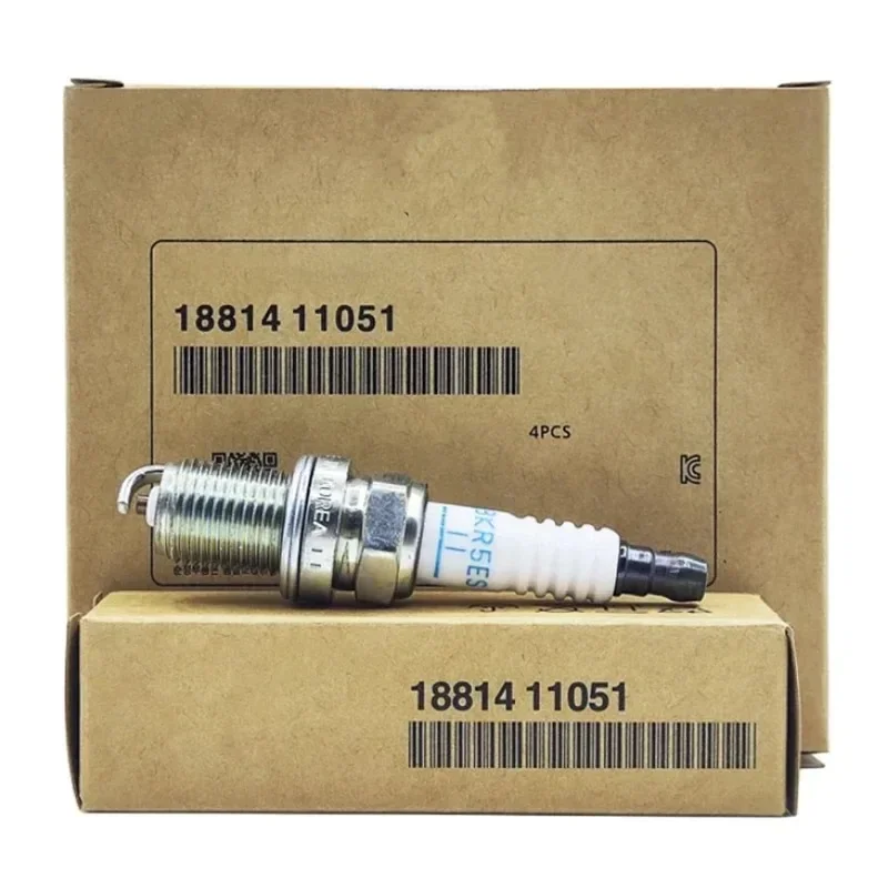 

Spark Plug 18814-11051 BKR5ES11 for Hyundai Accent Tiburon Elantra Sonata 2001-2010 BKR5E-S11 1881411051 Car Igintion Parts