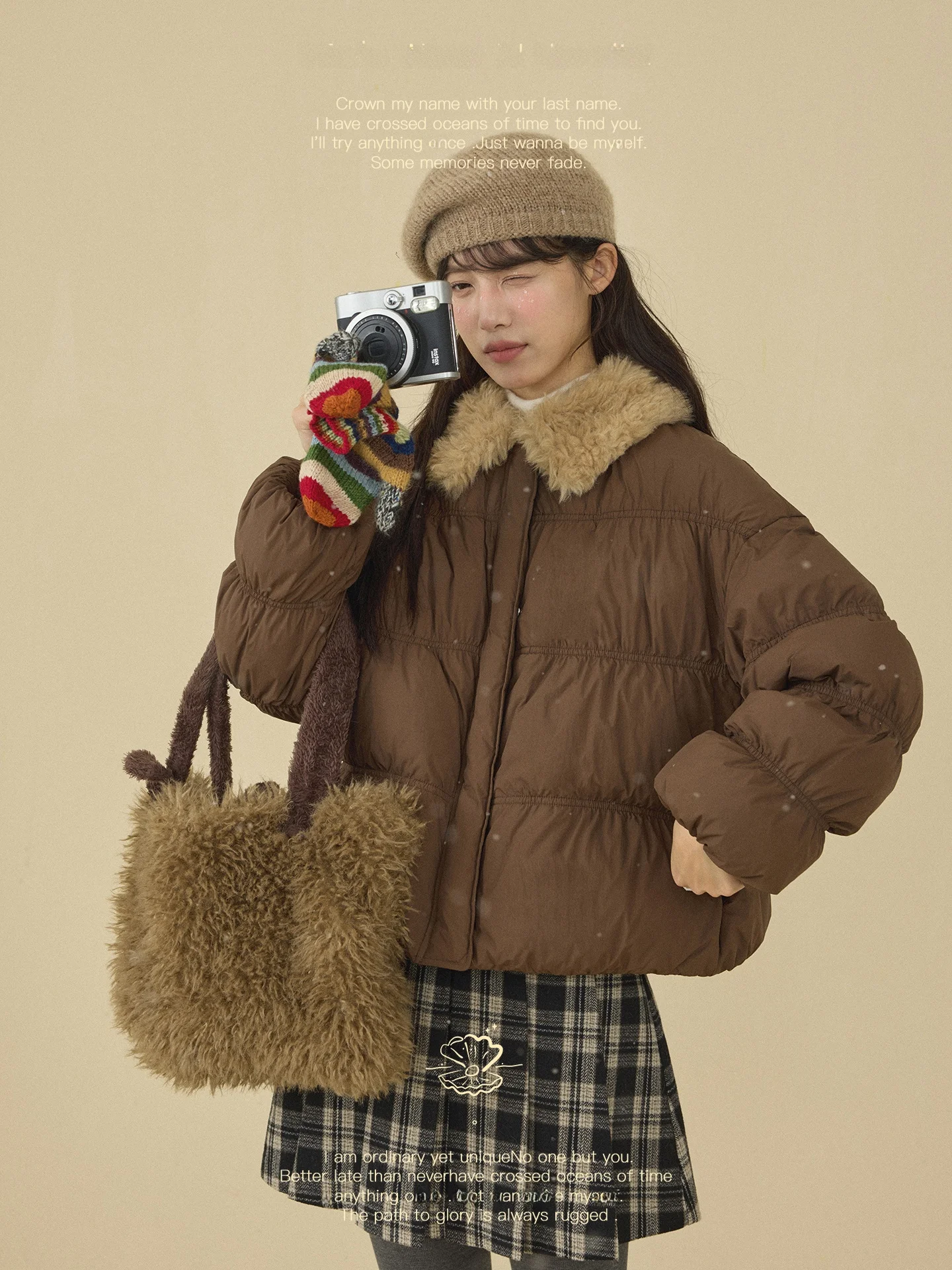 

Новая зимняя женская утепленная куртка-пуховик Nov Et с плиссированным меховым воротником, белая, с наполнителем из утиного пуха, очень теплая