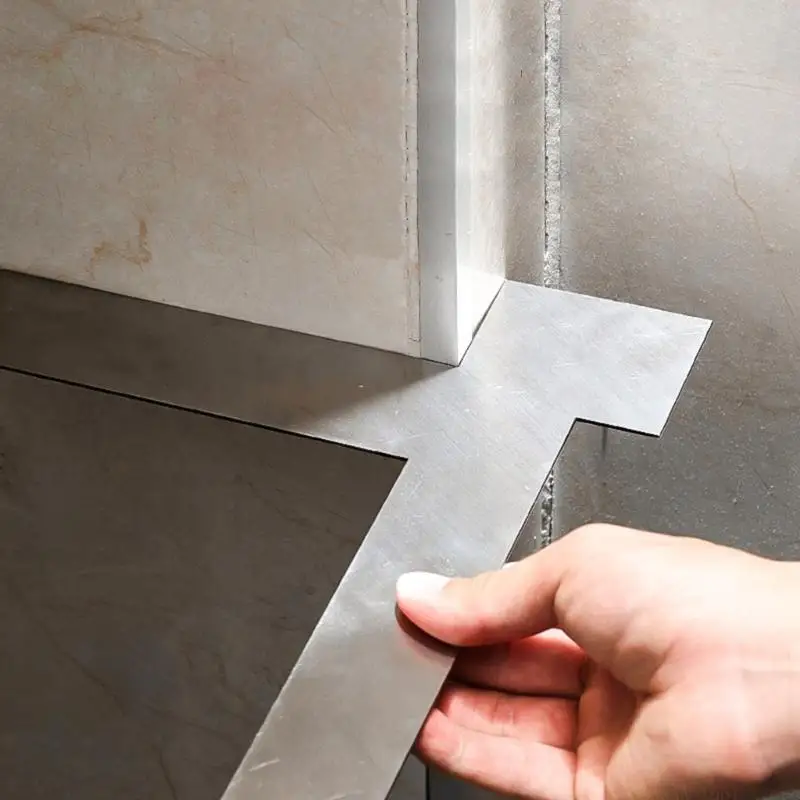 A2BE Double Eyelid Drywalls Leveling Tool Stainless Steel Corner Trowel For Precise Wall Alignment And Smoothing