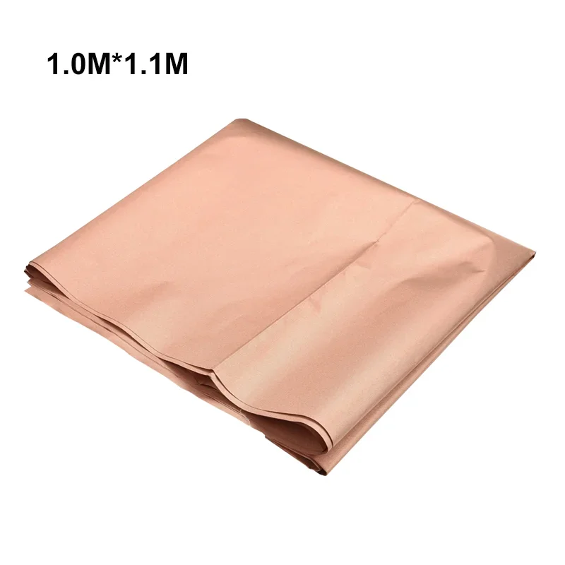 1 м x 1,1 м Антимагнитная ткань Электромагнитная RF/EMI/EMF/LF/Wifi Блокировка сигнала Чистая медь ткань RFID радиационный экран ткань