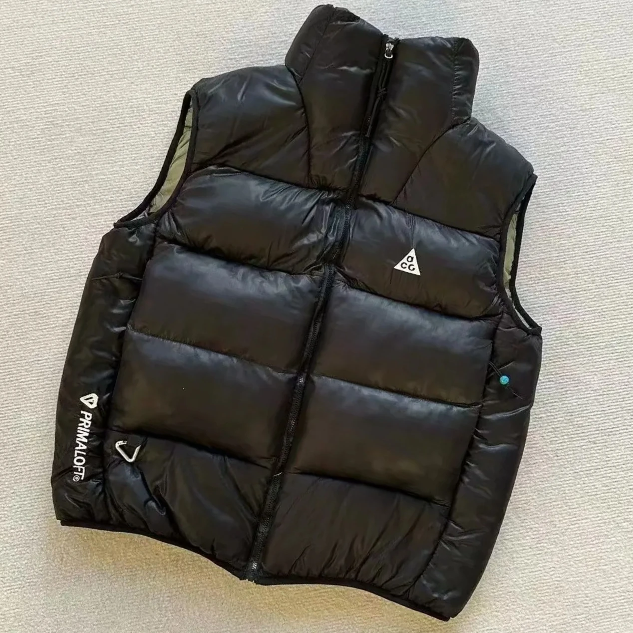 

Winter Collar Vest Outdoors Warm Embroidery Vests Korean Fashion Waterproof Windproof Jacket Sleeveless Cardigan Women Men Vest