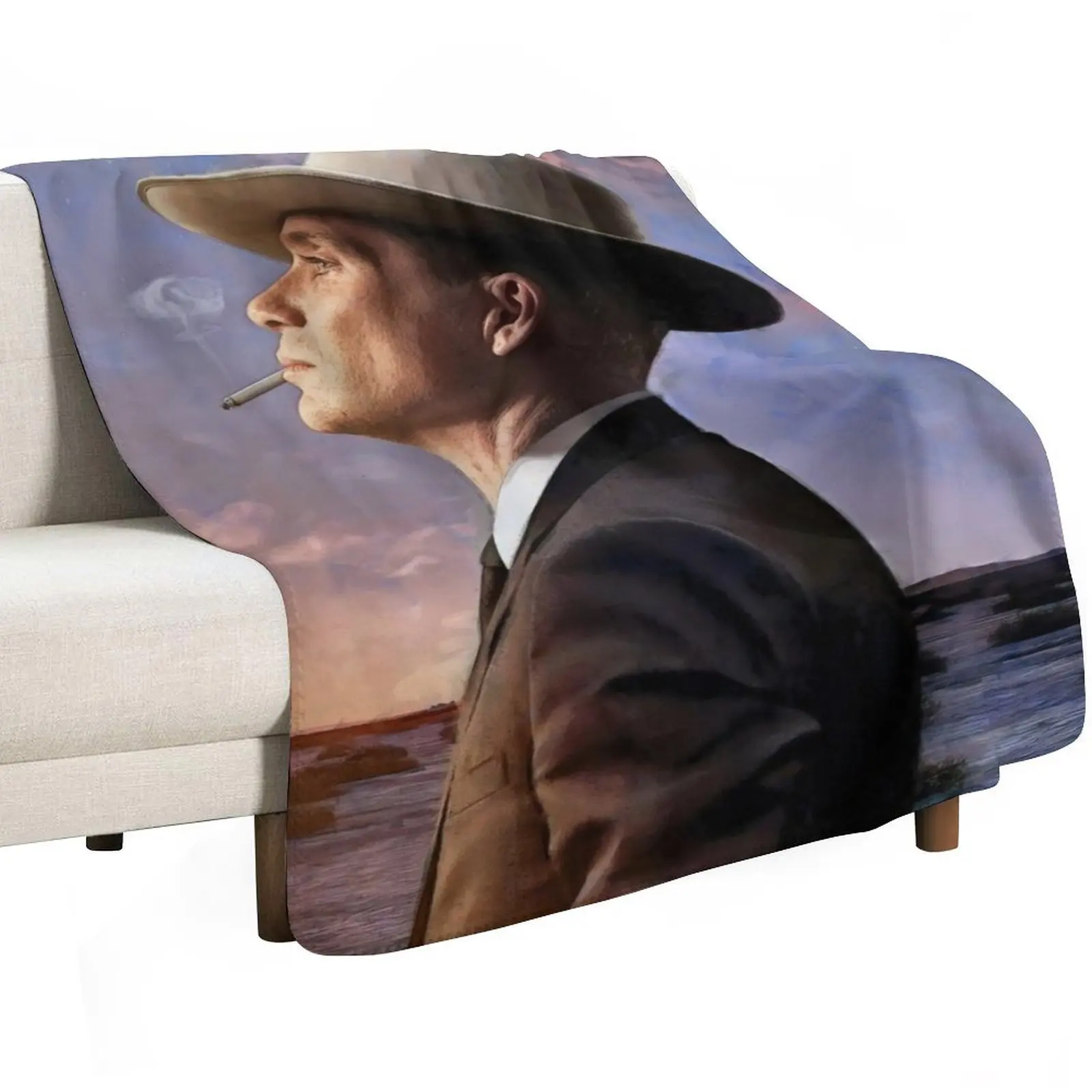 أوبنهايمر (2023) بطانية رمي سيليان ميرفي أريكة رمي بطانيات فضفاضة للسرير البطانيات السياحية #2