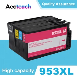 Aecteach-Remplacement de l'adhérence de l'encre 953XL pour Gardens, 953XL, 953 XL, Compatible avec HP OffSTRjet Pro 7720, 7730, 7740, 8710, 8715, 8718, 8720