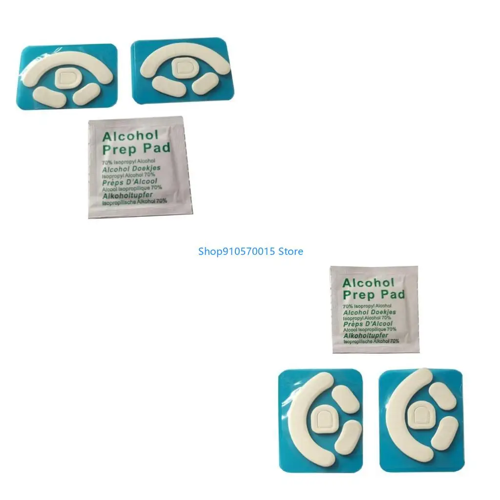 

B95C Ножки для мыши, круглые коньки с изогнутыми краями для игрового коврика для мыши DeathAdder