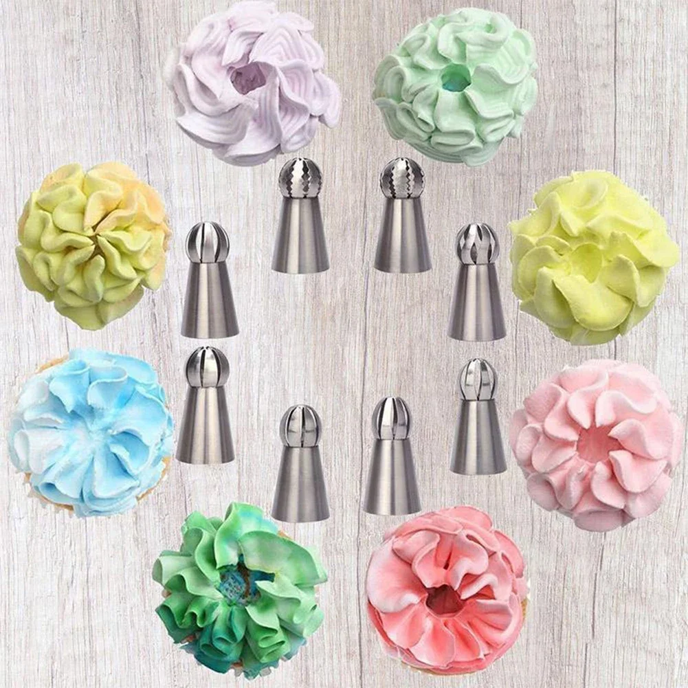 13pcs Bake Cake Decorative Kit Set Multifunctional Non-Slip Piping Bag For Cake Bread Shop