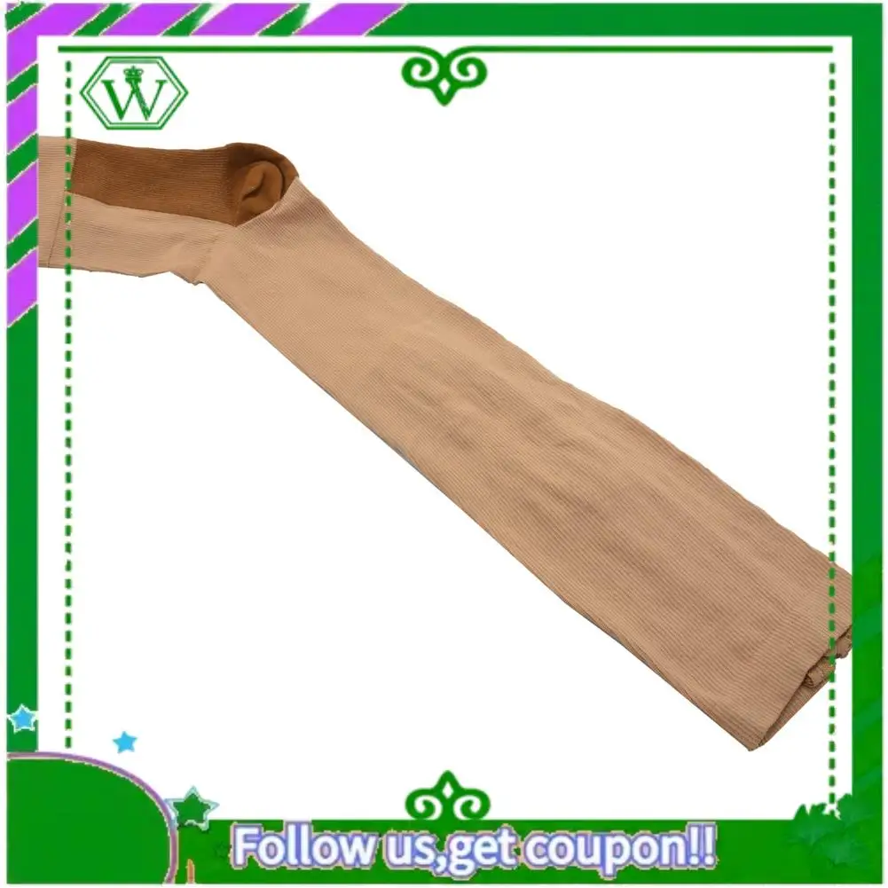 

A18P-4X Compression Stockings Nylon Zipper Compression Sock Open Toe Preventing Varicose Veins Stretch Socks(Color)XXL