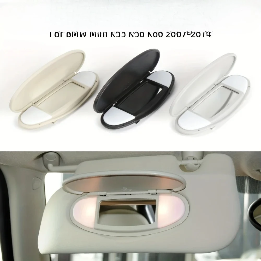 

Mini R50 R55 R56 Автомобильный передний солнцезащитный козырек, солнцезащитный козырек, зеркало для макияжа, мини-солнцезащитный козырек, пластиковый чехол 2007-2014 51167361833