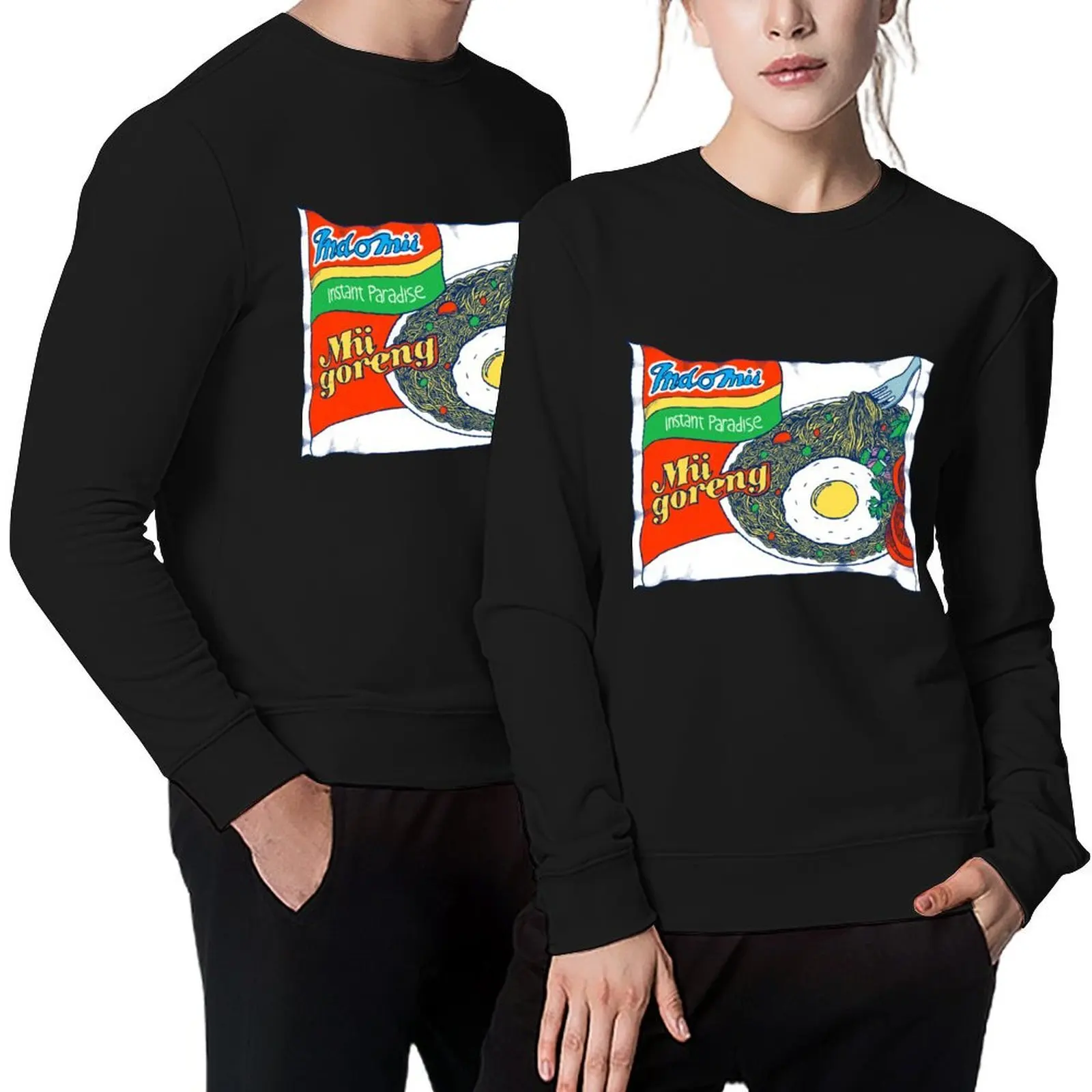 Indomii Goreng Instant Noodle pulóver ropa coreana blusa para hombre ropa de diseñador camisetas gráficas hombres sudadera hombres