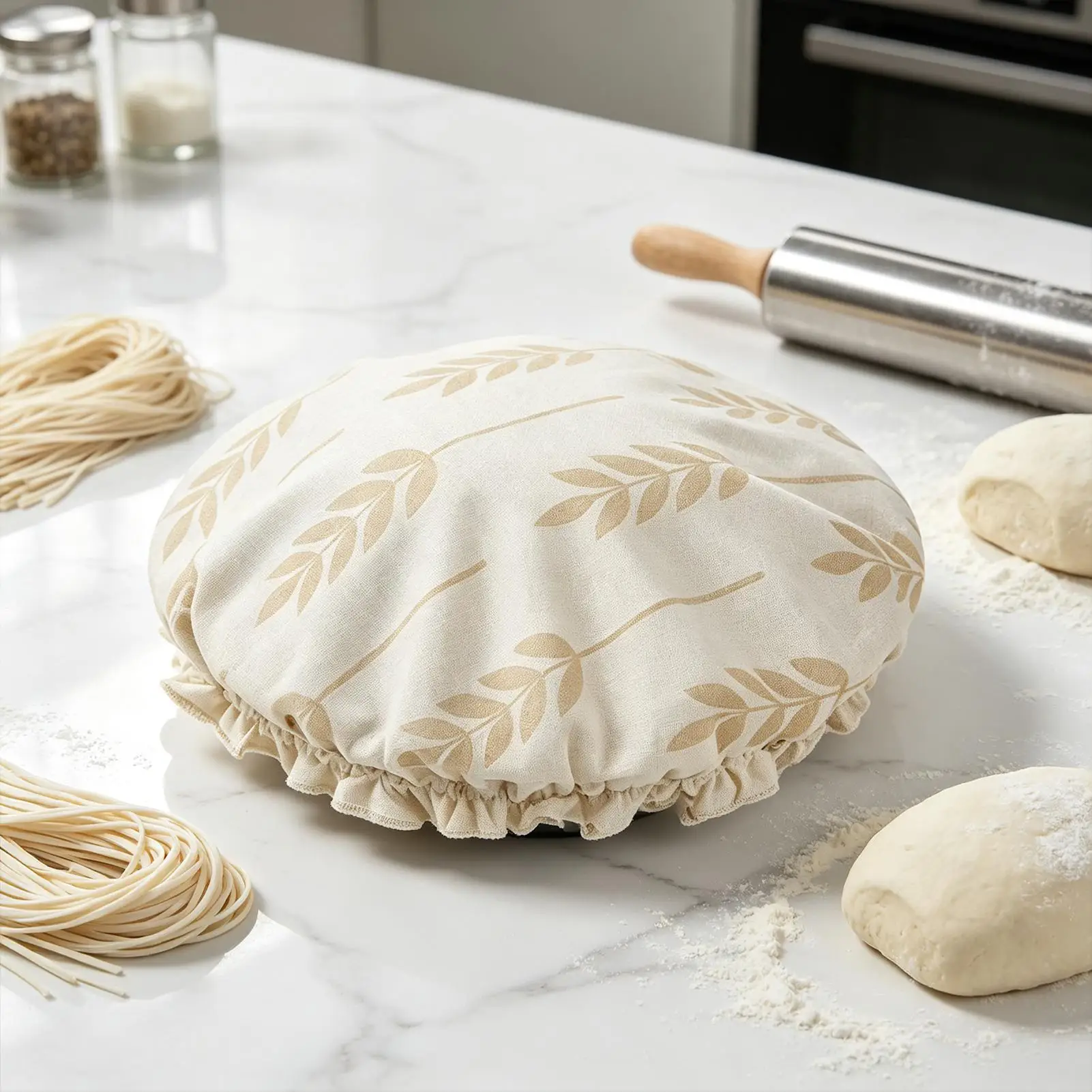 Elastic Bread Proofing Cover Reusable Bread Bowl Cover Dustproof Bread Bowl Cover for Dough Rising for DIY Rising Baking Tools
