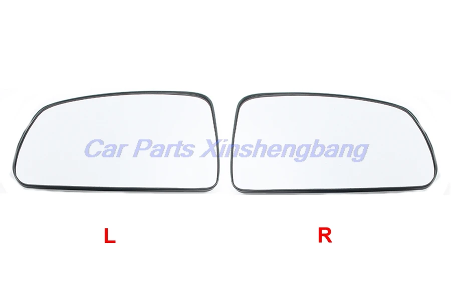 For Kia Rio Car Accessories Exteriors Part Side Mirrors Reflective Lens Rearview Mirror Lenses Glass No Heating