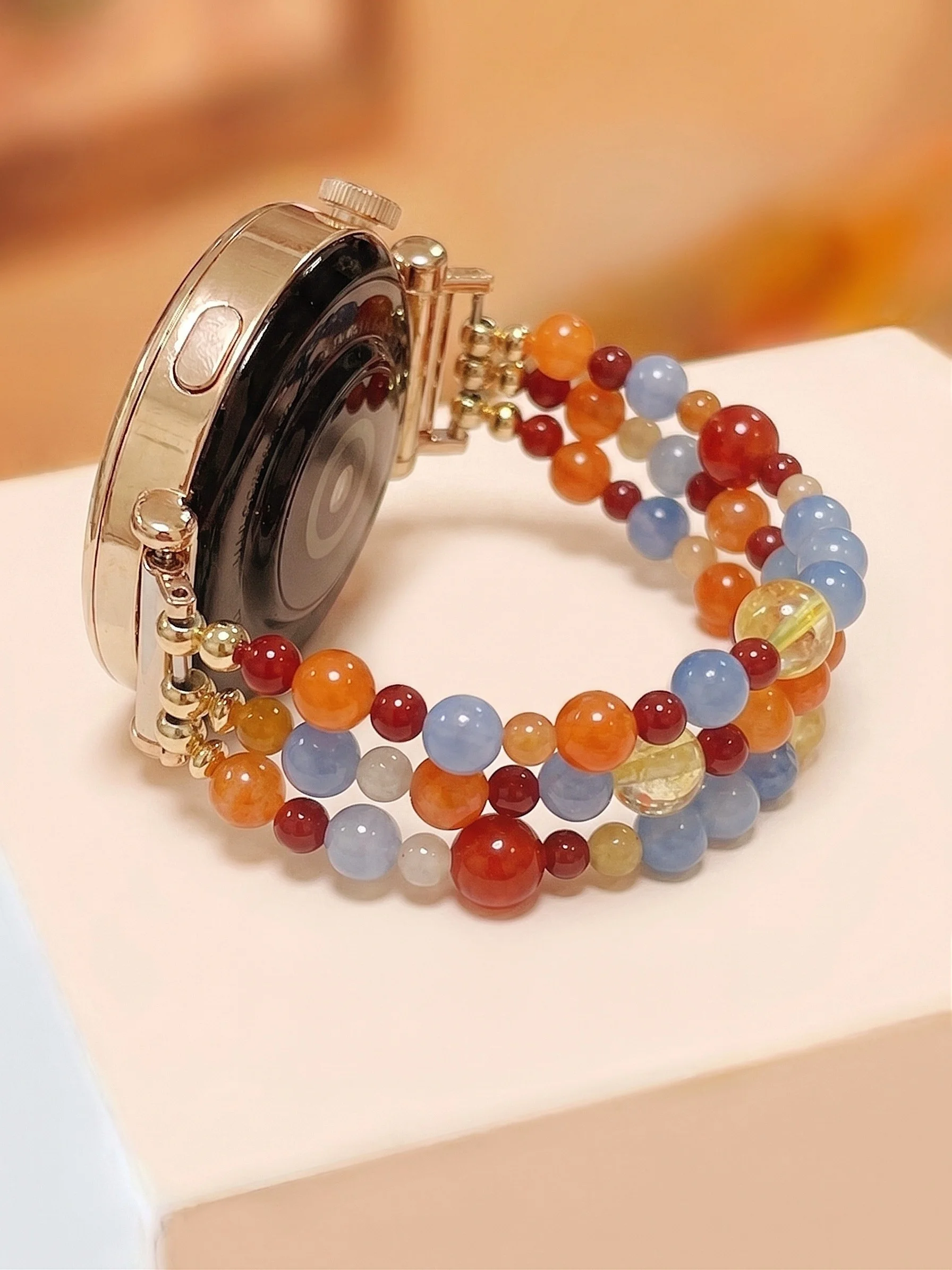 Premium niche metal watch strap suitable for HW Watch Fit3/Fit4 straps and HW Band 8/9/10NFC handmade straps