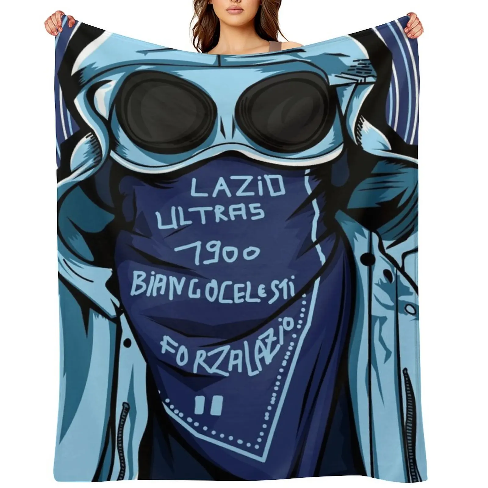 

Ultras Lazio Throw Blanket funny gift Cute Cute Plaid For Baby Blankets